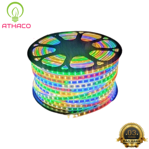 LED dây đuổi màu 2 hàng bóng 2835 220V