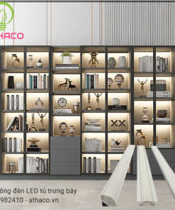 Thi công lắp đặt đèn LED tủ kệ tại HCM