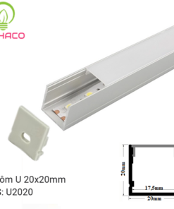 Thanh nhôm chữ U 2020 LED Profile