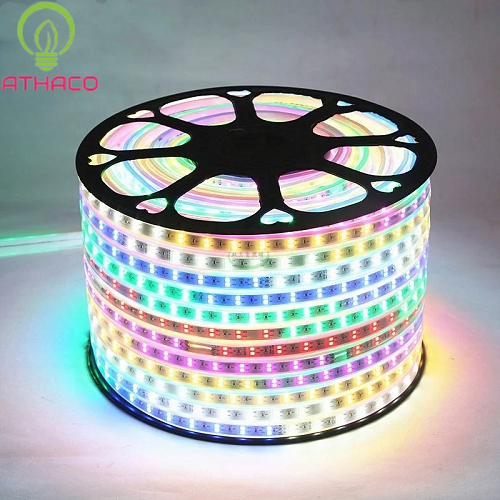 LED dây đuổi màu 2 hàng bóng 2835 220V - Ảnh 3