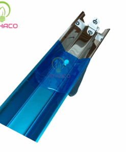 Máng đèn LED 0m6 chóa Inox đơn