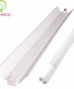 Alternative view of Máng đèn đơn có chóa 1m2 sơn tĩnh điện