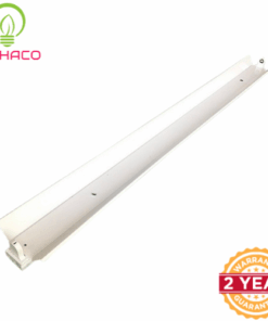 Máng đèn đơn có chóa 0m6 sơn tĩnh điện