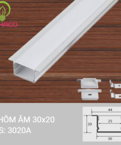 Alternative view of Đèn LED thanh nhôm âm trần 3020A