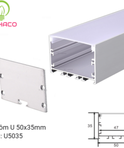 Thanh nhôm chữ U 5035 LED Profile