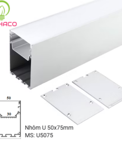 Thanh nhôm chữ U 5075 LED Profile