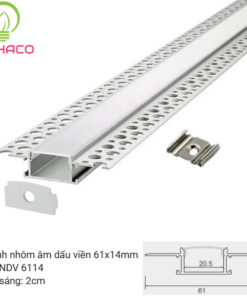 Thanh nhôm giấu viền 6114 âm trần