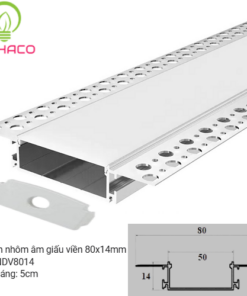 Thanh nhôm giấu viền 8014 âm trần