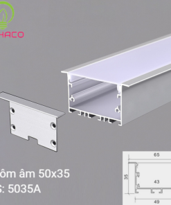 Đèn LED thanh nhôm âm trần 5035A