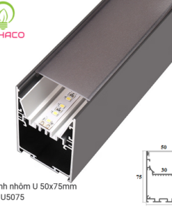 Alternative view of Thanh nhôm chữ U 5075 LED Profile