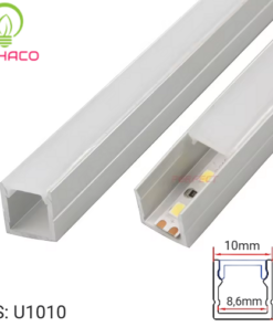Thanh nhôm chữ U 1010 LED Profile