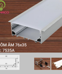 Đèn LED thanh nhôm âm trần 7635A