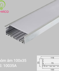 Đèn LED thanh nhôm âm trần 10035A