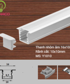 Alternative view of Đèn LED thanh nhôm Profile âm 1010