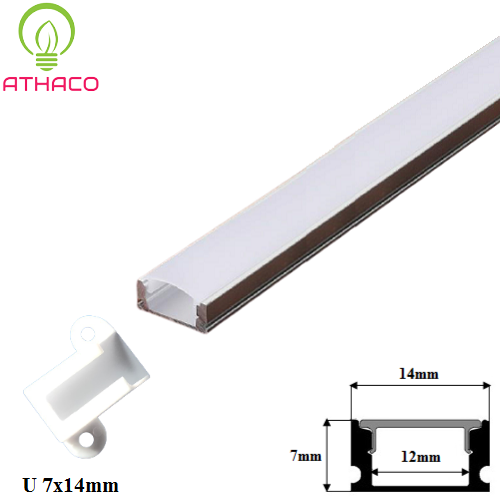 Thanh nhôm tản nhiệt LED thanh Profile - Ảnh 4