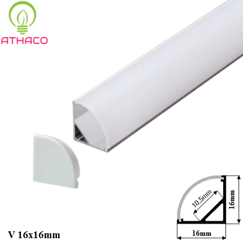 Thanh nhôm tản nhiệt LED thanh Profile - Ảnh 3