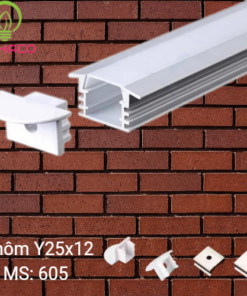 Alternative view of Đèn LED thanh nhôm Profile âm 605