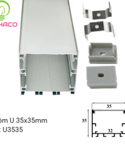 Alternative view of Thanh nhôm chữ U 3535 LED Profile
